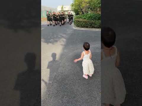 "Waiting Every Day for Her Army Dad"