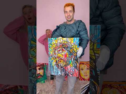 I just hope Christians like my art❤️‍🔥♾️♠️ #jesus #jesusart #faithoverfear #amen #modernart #god