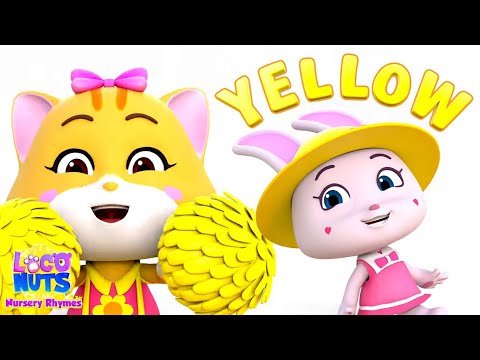 Yellow Color Song, Learning Video And Nursery Rhyme for Kids