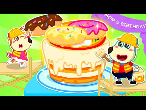 Pat A Cake | Happy Mother's Day | Fun Sing Along Songs 🎶 Wolfoo Nursery Rhymes & Kids Songs