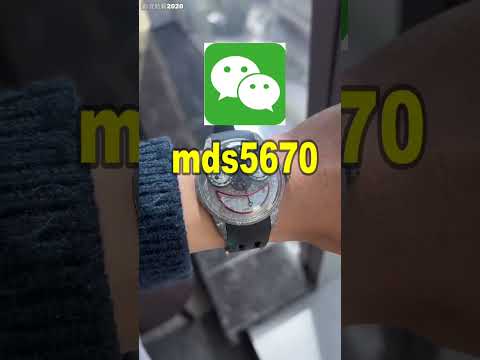 AF厂卡地亚蓝气球42男款包18K玫瑰金后改莫桑钻圈，出货实拍