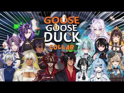 【GOOSE GOOSE DUCK】A COLLAB WITH MY VANILLA UNICORN FAMILY 🍦🦄✨