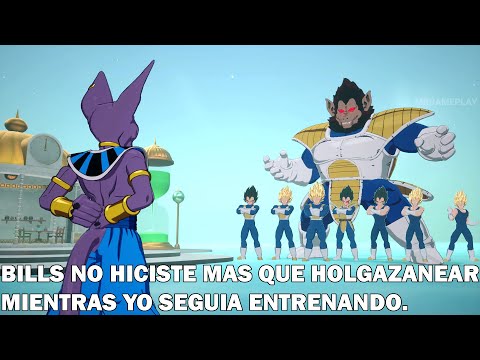 interacciones Especiales de Bills con Vegeta Z en Sparking Zero