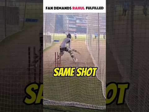 KL RAHUL ने पूरा किया अपने FAN की इच्छा🔥🫨