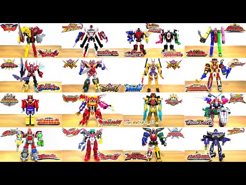 スーパー戦隊の変形合体ロボット大特集！ゴジュウジャーのテガソードレッドや歴代戦隊のロボットの合体や変形を一気に大紹介！