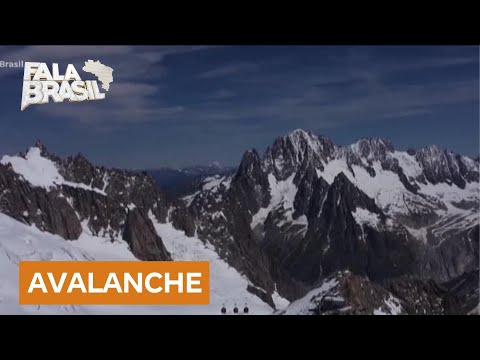 Esquiador brasileiro morre em avalanche nos Alpes Franceses