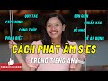 Understanding the Pronunciation of Words Ending in 's' or 'es'