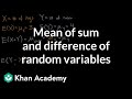 Understanding Random Variables and Their Means