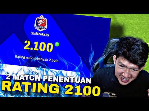 2 MATCH PENENTUAN MENUJU RATING 2100! eFootball 2025 Mobile