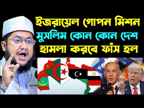 ই/সরা/ইল' মুসলিম কোন কোন দেশ হা/ম/লা করবে ফাঁ/স' হল । সাদিকুর রহমান আজহারী নতুন ওয়াজ ।  new waz 2025