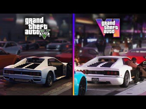 GTA 5 vs GTA 6 comparison