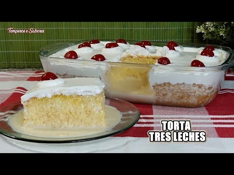 TORTA TRES LECHES LA ORIGINAL ÚNICA LO MÁXIMO EN SABOR