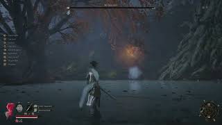 Wuchang: Fallen Feathers - Chapter 3 Avian Marsh: Bo Sorcerer Boss Fight Darkfrost Flames Mage Build