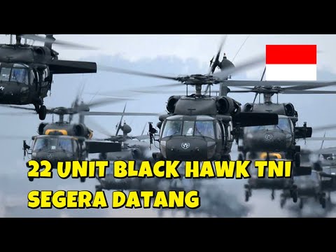 SEBANYAK 22 HELIKOPTER BLACK HAWK PESASANAN INDONESIA AKAN DATANG TAK LAMA LAGI