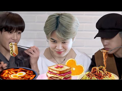 BTS fighting for Food 🍕🍔 / Hindi dub / run ep 77