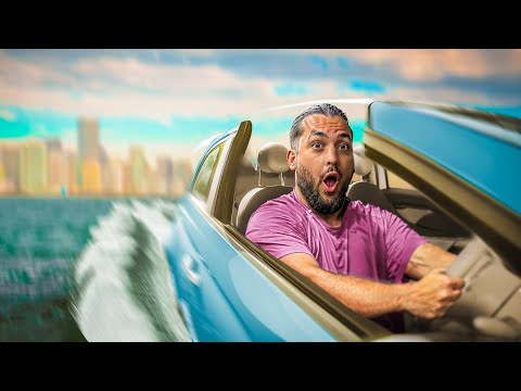 Je loue une voiture qui roule sur l'eau à Miami !
