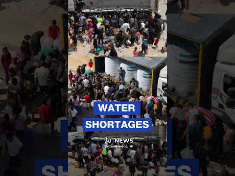 Long queues for drinking <strong>water</strong> as Gaza residents endure severe <strong>water</strong> shortages