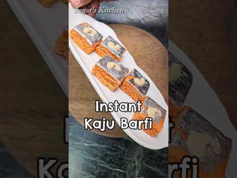 Kaju Barfi ki Instant Recipe