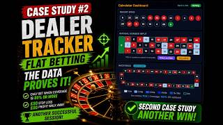 📊 No Progression. No Martingale. Just Dealer Tracking. | Roulette Case Study #2