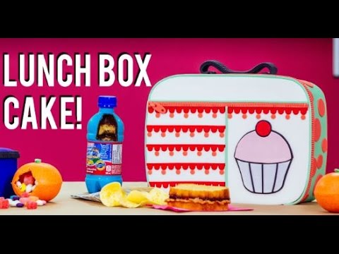 How To Make A LUNCH BOX CAKE With ELISE From MY CUPCAKE ADDICTION! Back To School FUNFETTI CAKE!