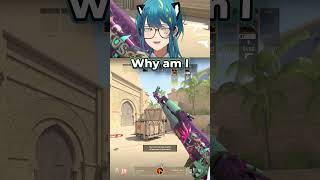 Apologetic Melon Feels Bad for Strangers #counterstrike2 #vtuber #fpsg