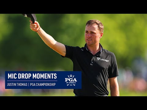 Justin Thomas' Greatest Mic Drop Moments! | PGA Championship