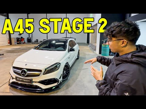 On prépare sa A45 AMG en stage 2 !