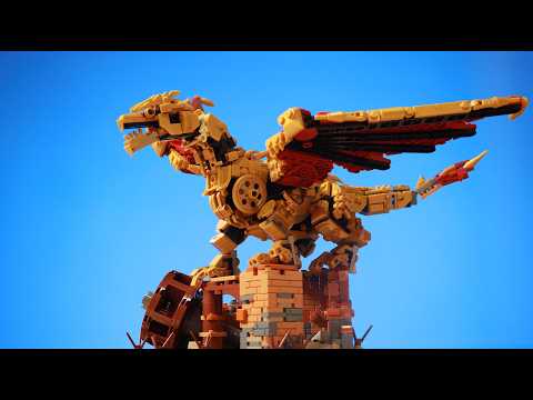 I made the MECHA DRAGON from CRIMSON DESERT