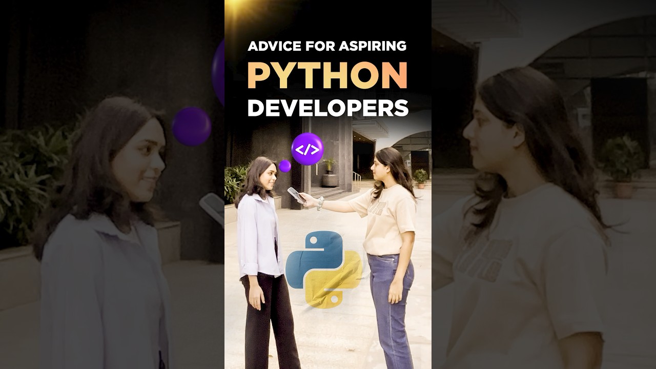 🔥Advice From Sr. Python Developer | Python Developer Roles & Responsibilities | Intellipaat #shorts | 14.04.2025

Advice From Sr. Python Developer | Python Developer Roles & Responsibilities #PythonDeveloperJobs #CareerInPython ...