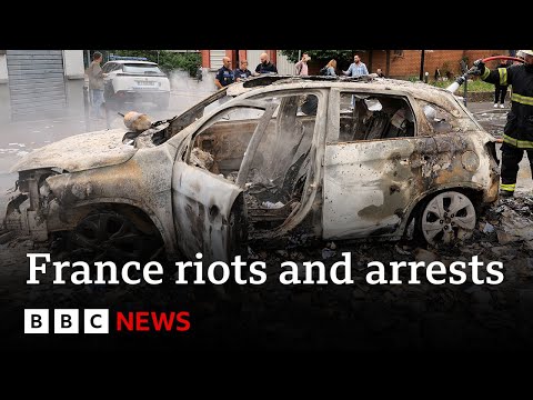 France riots continue as hundreds arrested - BBC News