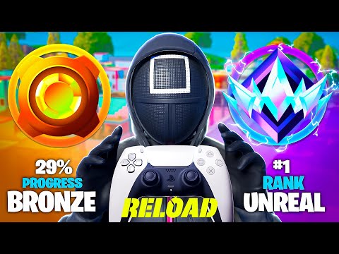 Unranked to Unreal Reload SPEEDRUN! (Fortnite Squid Game Ranked)
