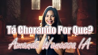 Tá Chorando Por Que? Cover [Com Letra] - Amanda Wanese IA - Orando com Gratidão 2025