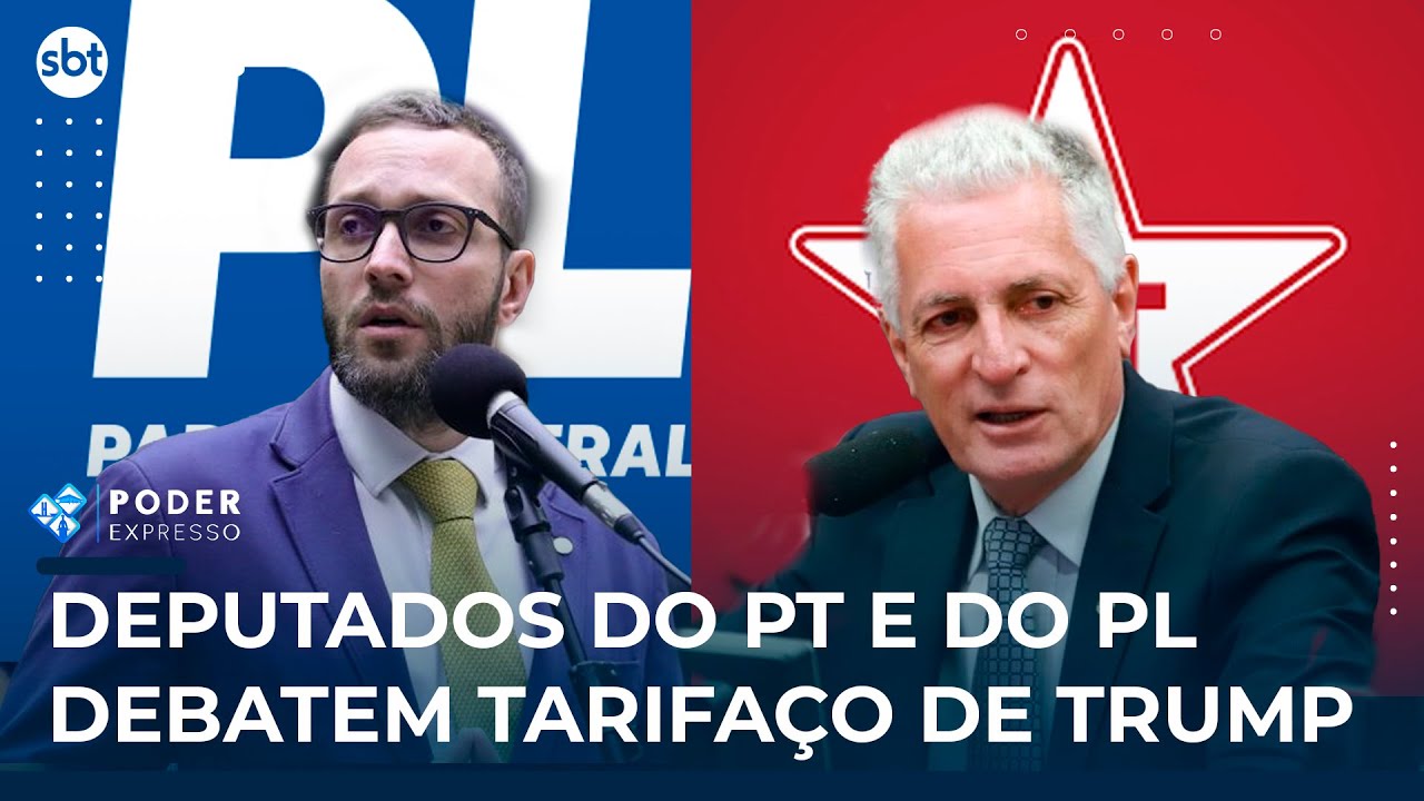 Deputados do PT e do PL debatem tarifaço de Trump | SBT News