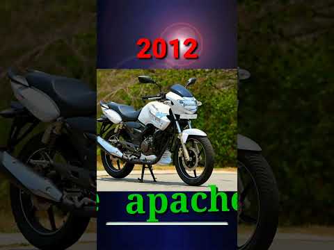Evolution of tvs apache (2006~2022) #shorts