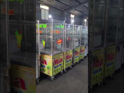 Quang cảnh xe ép mía Newtech