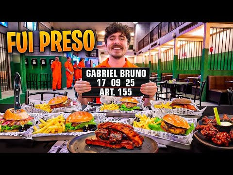 PEDI O CARDAPIO INTEIRO DA PRISÃO AMERICANA