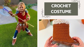 CROCHET Halloween COSTUME | Little Crochet Viking | Winding Road Crochet | Crochet INSPIRATION |