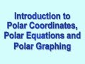 Polar Coordinates and Graphing Concepts