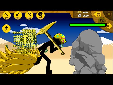 THE LEADER MINER MAXIMUM POWER 99999 DAMAGE SPEED | STICK WAR LEGACY | STICK MASTER