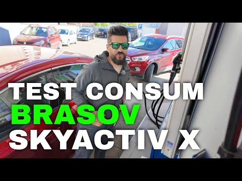 Test conum real Mazda 3 Skyactiv X Brasov