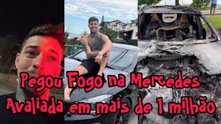 Carro do Tubarão pega fogo no Rio de Janeiro #funk #bomfunk #mcpoze #mcryansp #riodejaneiro