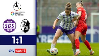 Erster Bundesliga-Abstieg für Essen! | SGS Essen - SC Freiburg | Highlights - Frauen-Bundesliga