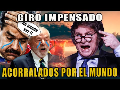 MILEI DESTRUYE A MADURO Y LULA 🔥 ARRESTO A PERIODISTA GRABADO!🔥 DICTADURAS CAPITALISTAS!