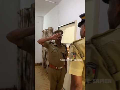 SI കോൺസ്റ്റബിൾ ക്കു സല്യൂട്ട് കൊടുക്കുന്നത് കണ്ടിട്ടുണ്ടോ #salluthesapien #policeretirement #kerala