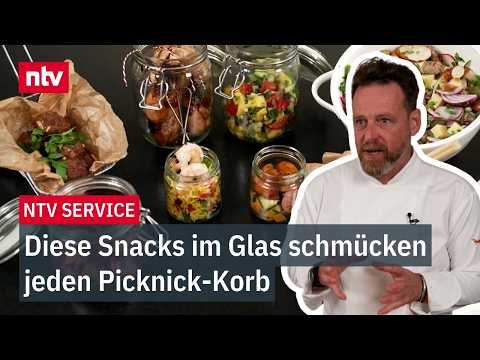 Diese Snacks im Glas schmücken jeden Picknick-Korb | ntv Service