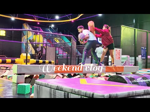 Our  1st WEEKEND VLOG 👯⛳️ ⚽️ 🎳