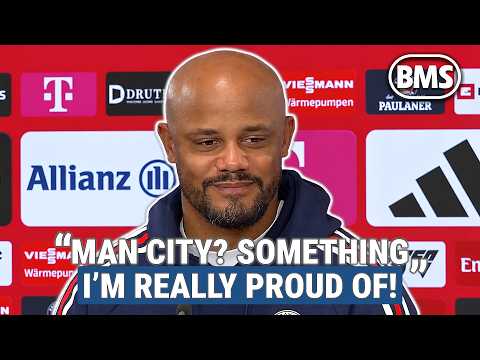 KOMPANY: “MAN CITY? THAT'S SOMETHING I'M REALLY PROUD OF!” 💙 Augsburg v Bayern Munich ⚽ Bundesliga
