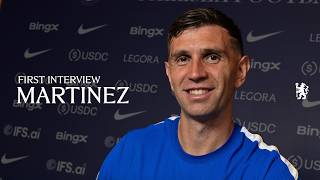 Emiliano Martínez | First Interview in Blue 🔵 | New Signing | Chelsea FC