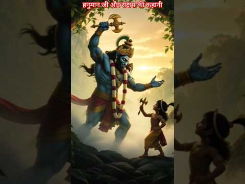 हनुमान जी और राक्षस की कहानी#hanumanji #raksha #story