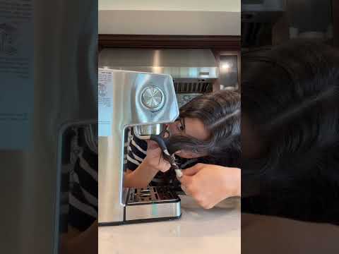 Curling my hair with espresso machine đâī¸